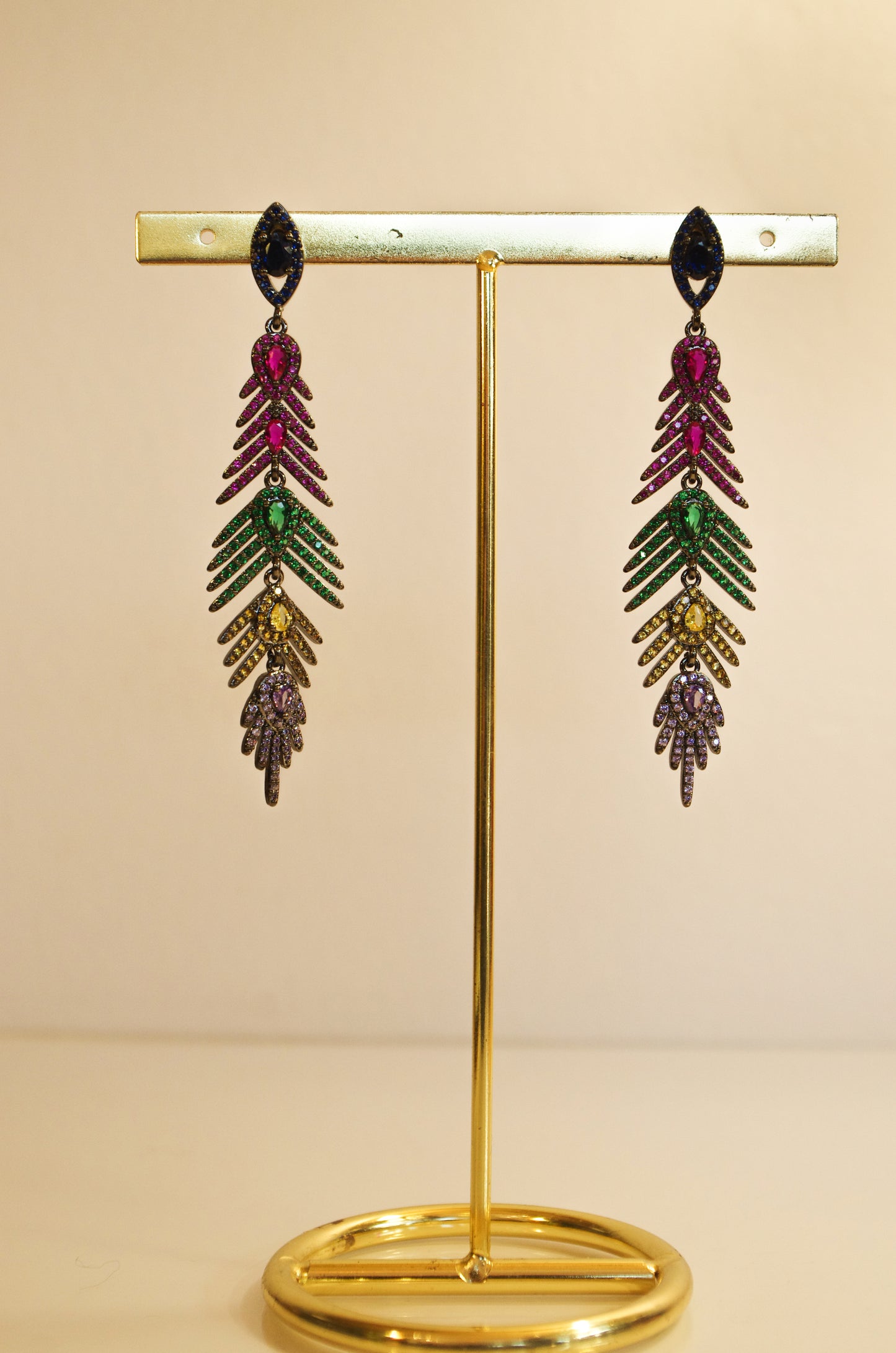 Boucles d'Oreilles Feuille