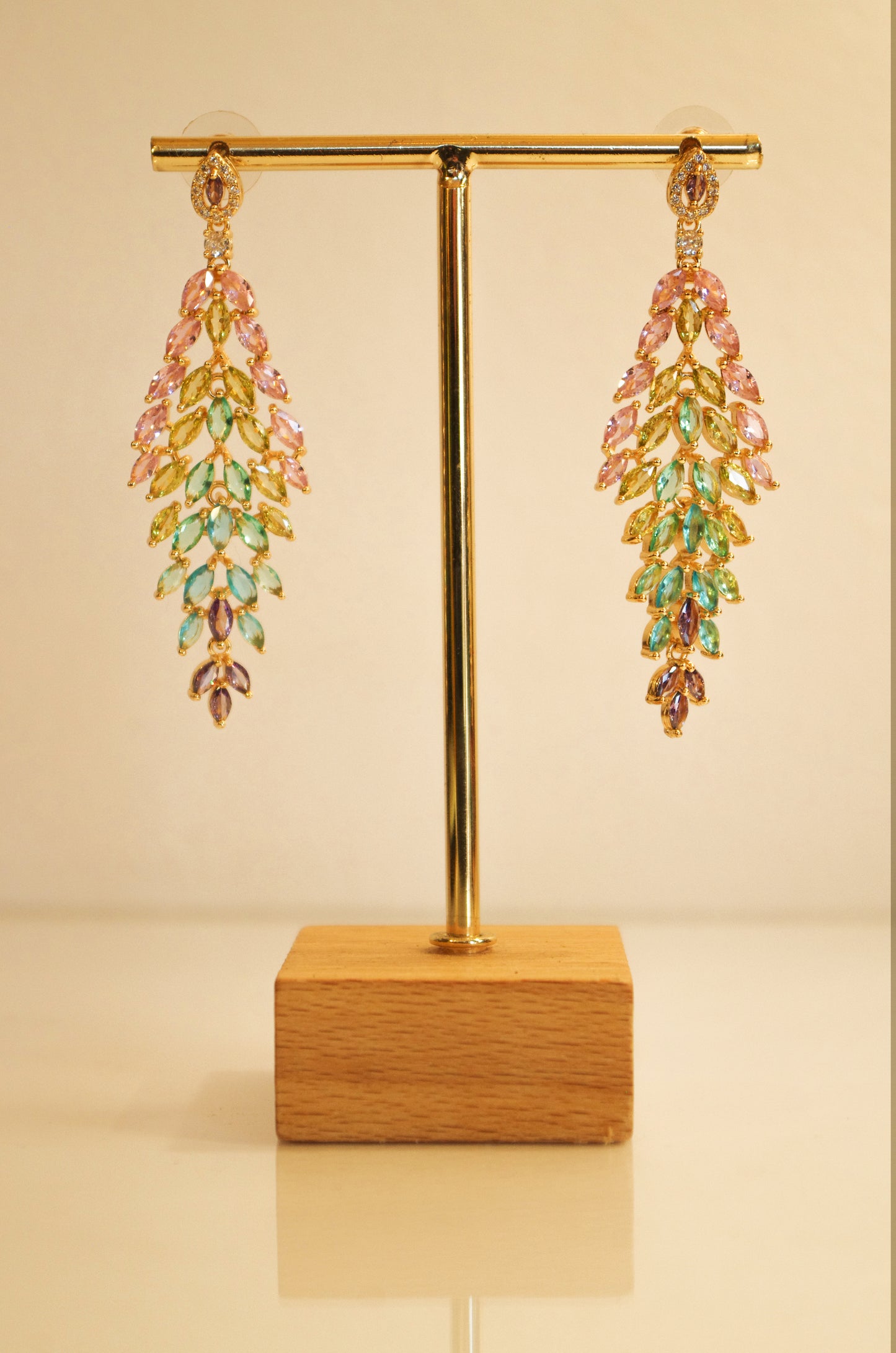 Boucles d'Oreilles Feuille