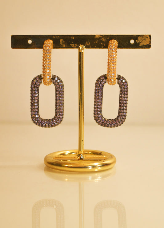 Boucles d'Oreilles Crystal