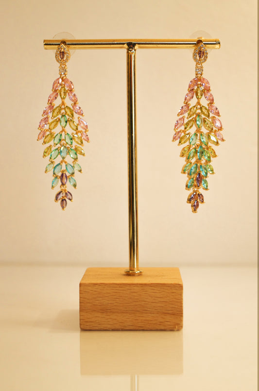 Boucles d'Oreilles Feuille