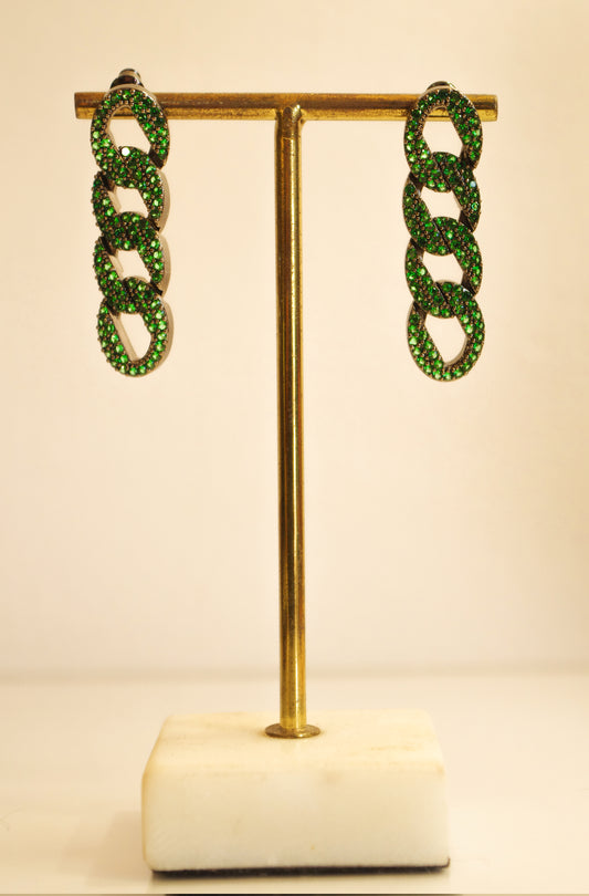 Boucles d'Oreilles Chaine